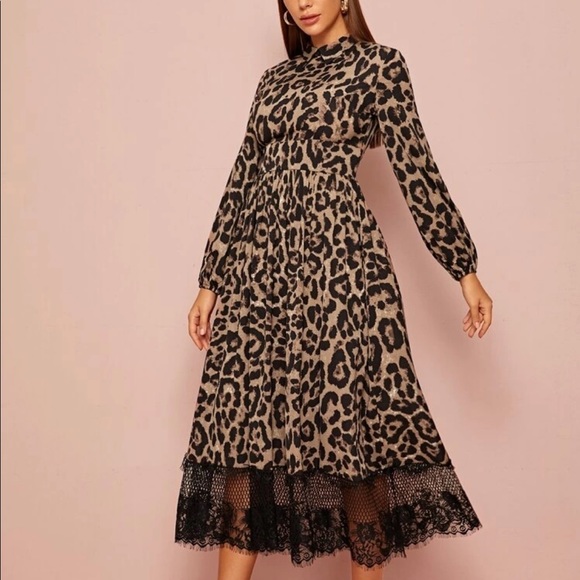 Leopard print maxi dress - Picture 2 of 4